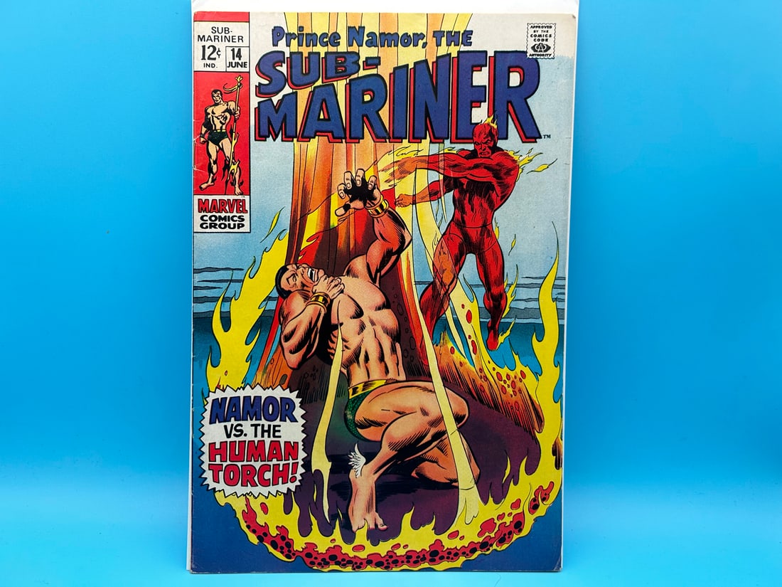 Sub-Mariner #14 - Human Torch: Sub-Mariner #14 - Human Torch