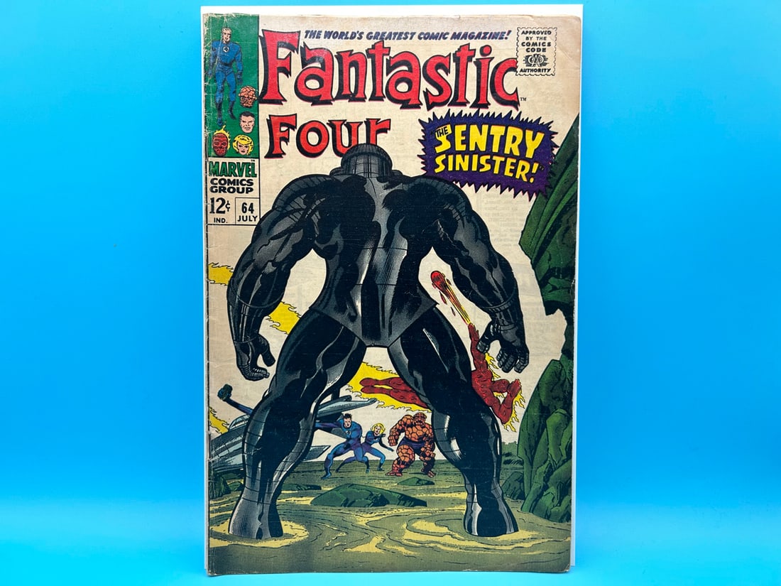 Fantastic Four #64 - 1st app of the Kree Sentry (1 of 6)