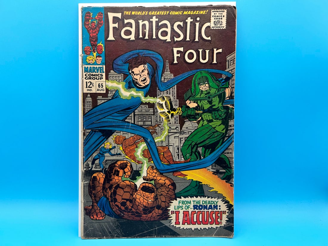 Fantastic Four #65 - 1st app of Ronan the Accuser (1 of 4)