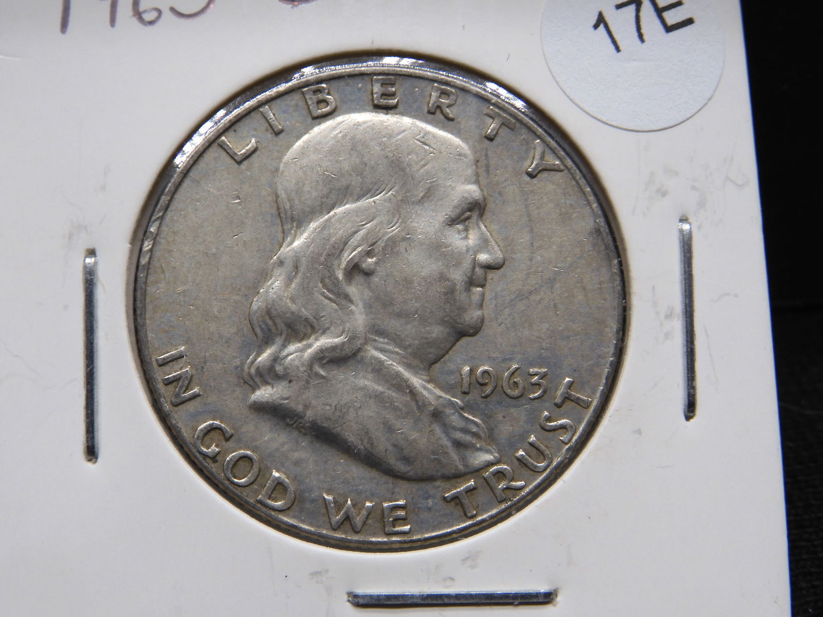 1963D Franklin Half Dollar. 90% Silver. (1 of 3)