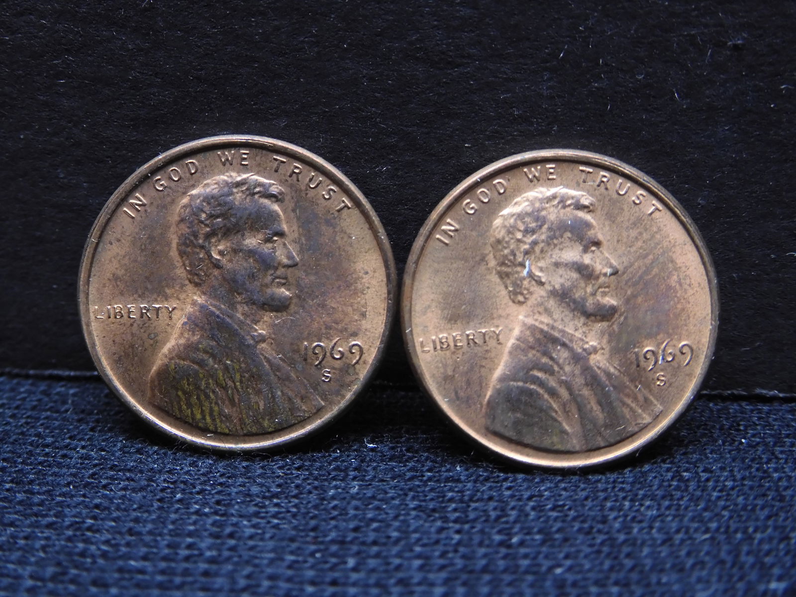 2 1969-S DDO Lincoln Memorial Cents (1 of 12)