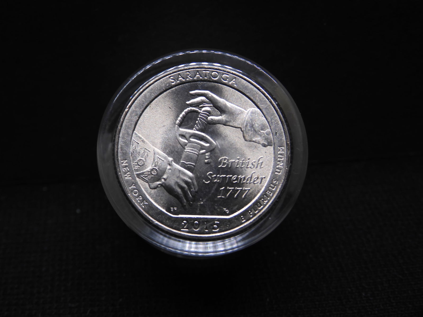 12 ATB 2015 Saratoga New York Quarters Danbury Mint: 12 ATB 2015 Saratoga New York Quarters Danbury Mint