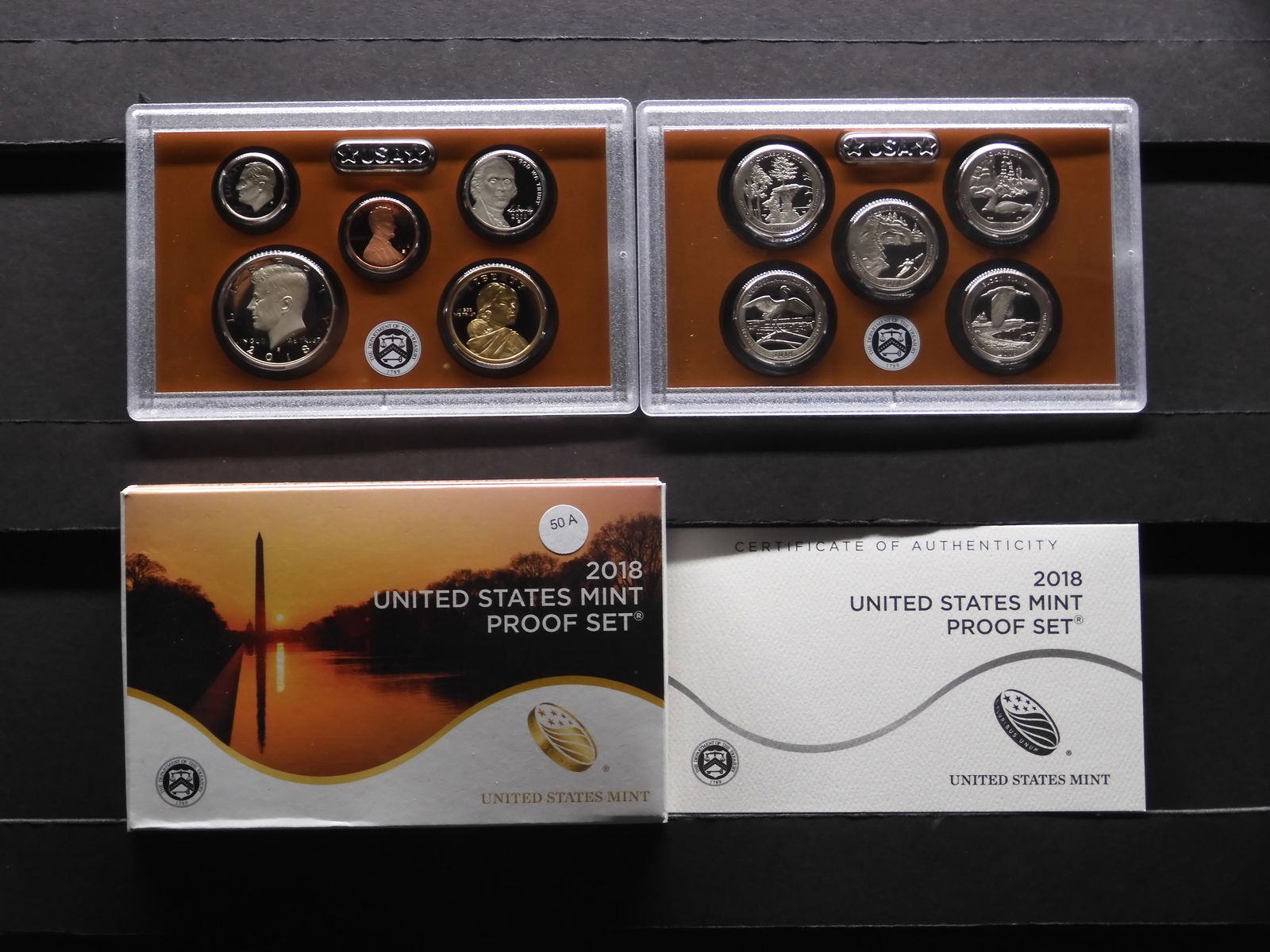 2018-S Clad US Proof Set. GEM in original box plus COA. (1 of 6)