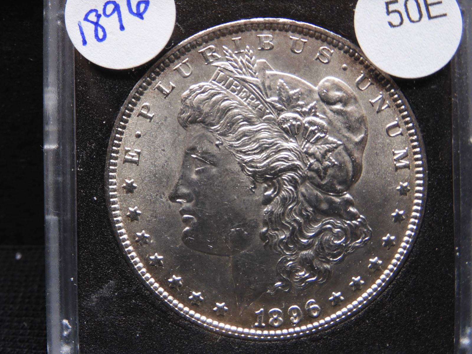 1896 Morgan Dollar. 90% Silver.  MS (1 of 2)