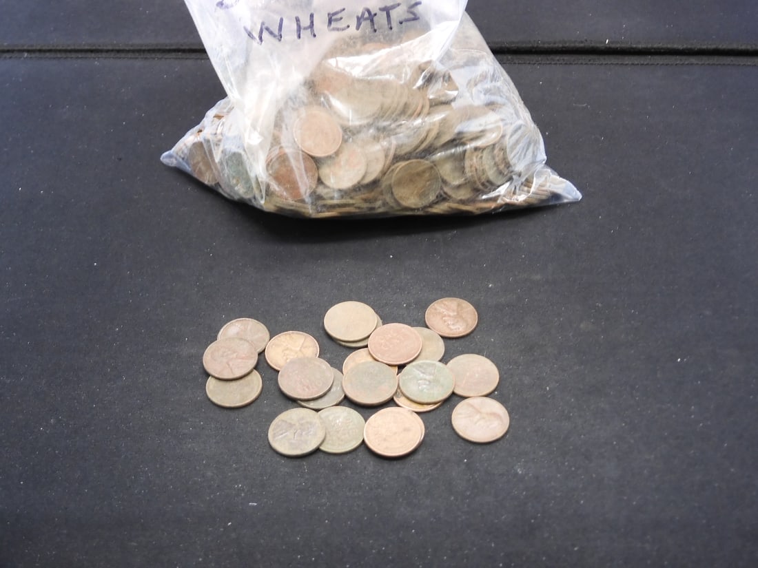 500 Plus Mixed Wheat Cents (1 of 3)