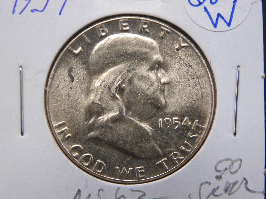 1954 Franklin Half Dollar: 1954 Franklin Half Dollar