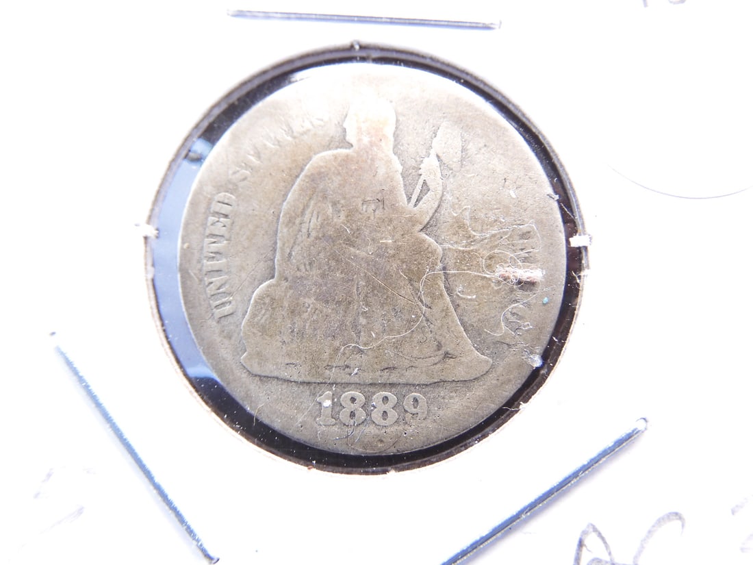 1889 Seated Liberty Dime (1 of 3)