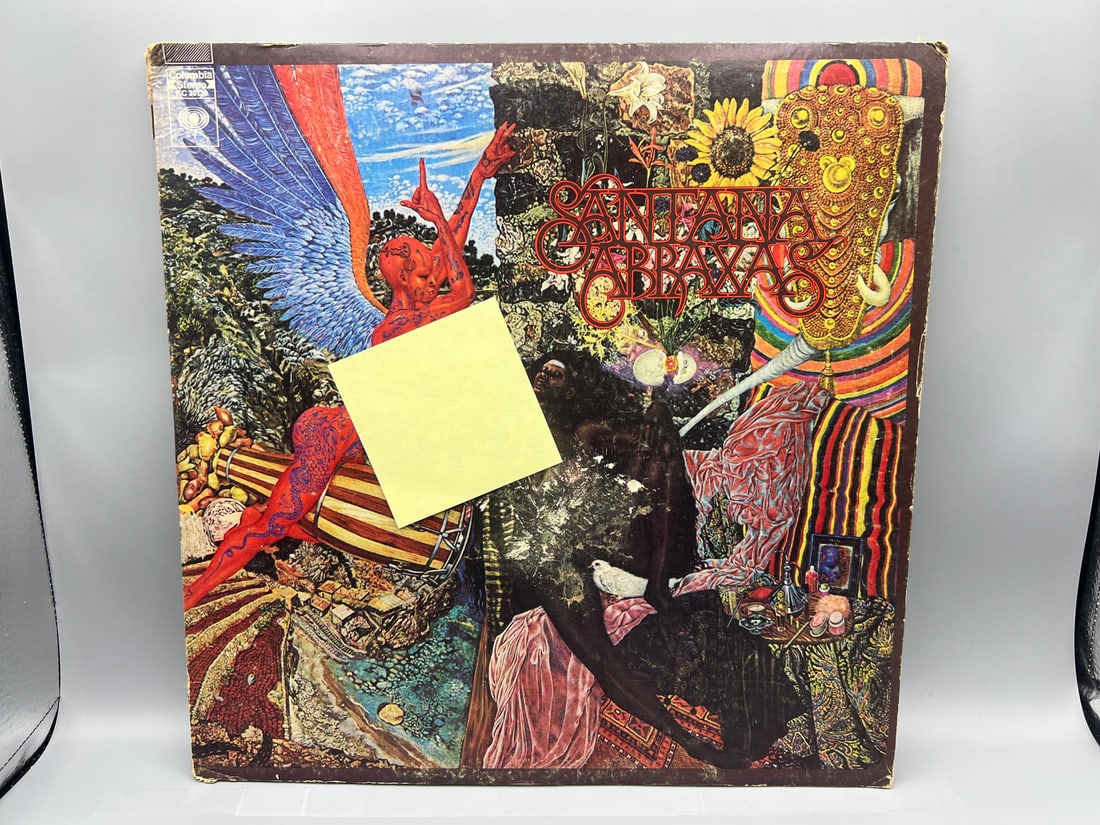 1970 Santana Abraxas Gatefold Cover Vinyl Album W/ Seam Split - Includes Poster - KC 30130 (1 of 6)