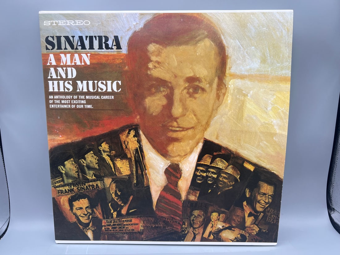 Frank Sinatra LP: Sinatra: A Man and His Music (2015), reissue, remastered, 180 gram vinyl, (1 of 5)
