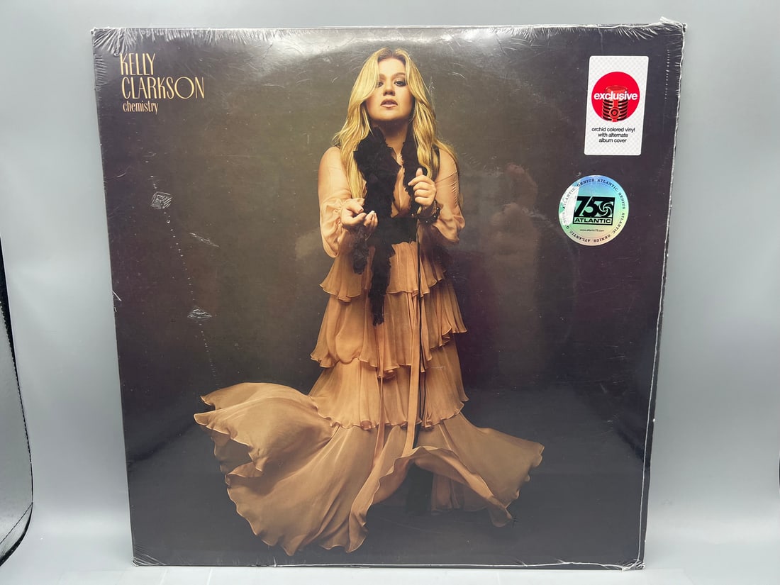 SEALED LP - Kelly Clarkson: Chemistry (2023), orchid colored vinyl w/alternative cover: SEALED LP - Kelly Clarkson: Chemistry (2023), orchid colored vinyl w/alternative cover