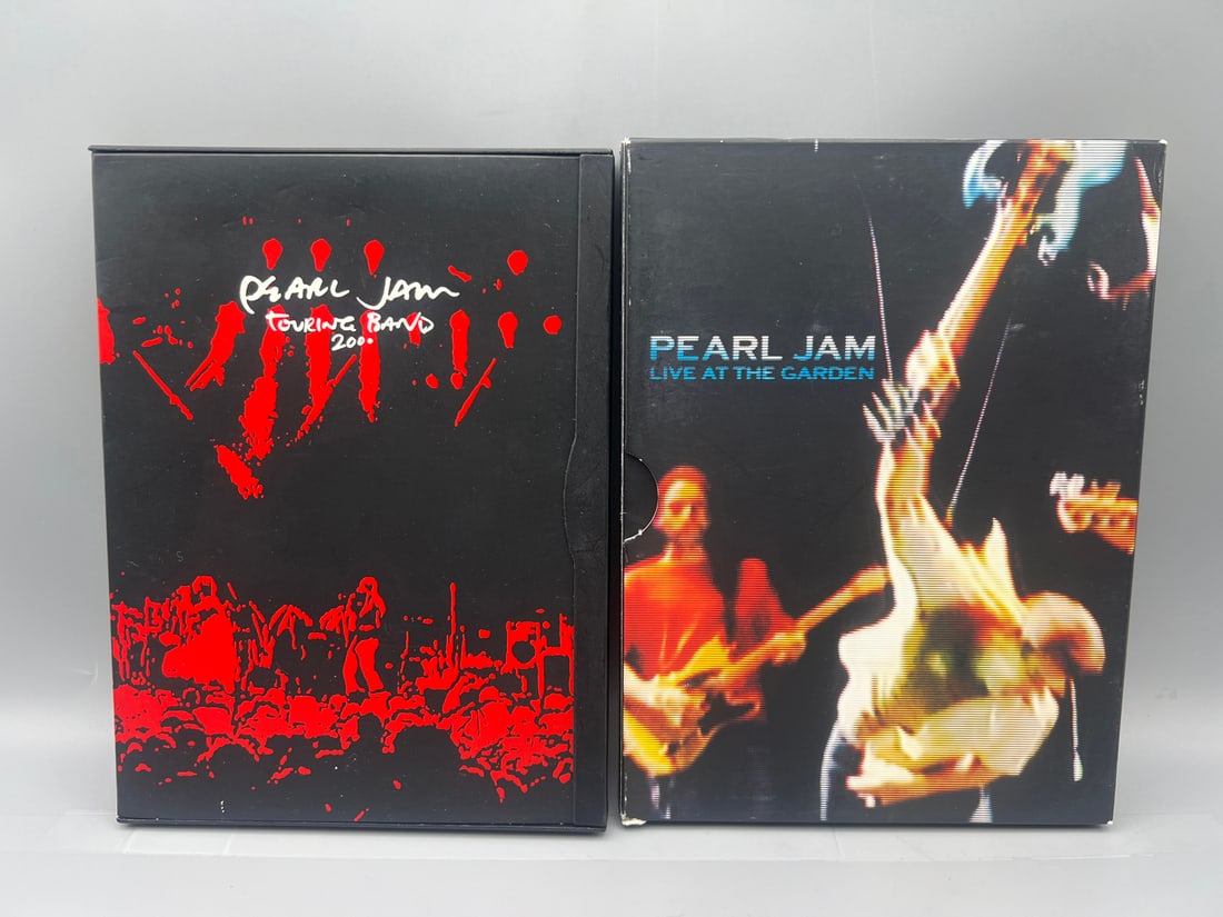 Pearl Jam - Two (2) DVD sets: Touring Band 2000 (2001) and Live at the Garden (2003), 2 disc set. (1 of 5)