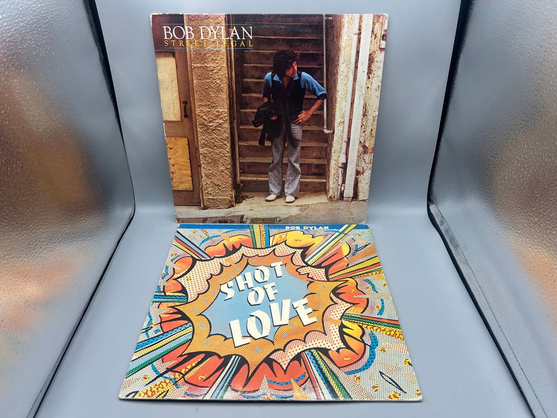 Bob Dylan (2 LP Lot): Street Legal (1978) and Shot of Love (1981): Bob Dylan (2 LP Lot): Street Legal (1978) and Shot of Love (1981)