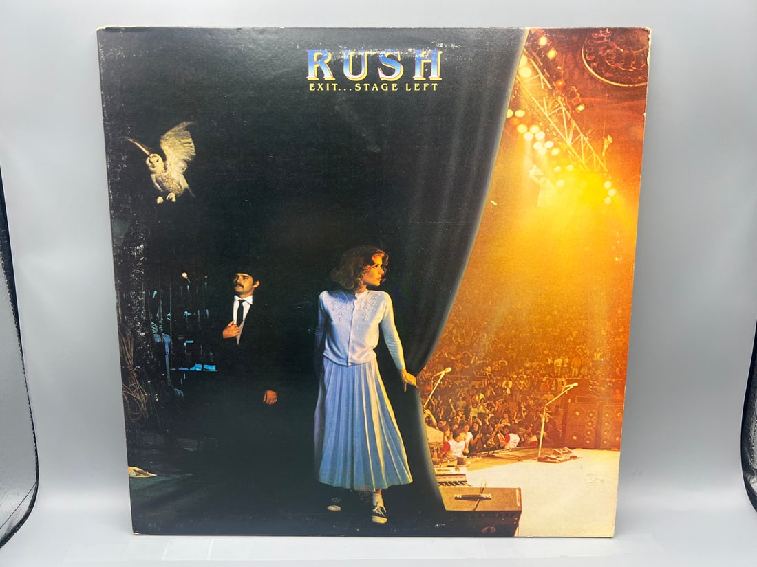 Rush LP: Exit… Stage Left (1981), gatefold, 2 LPs (1 of 6)