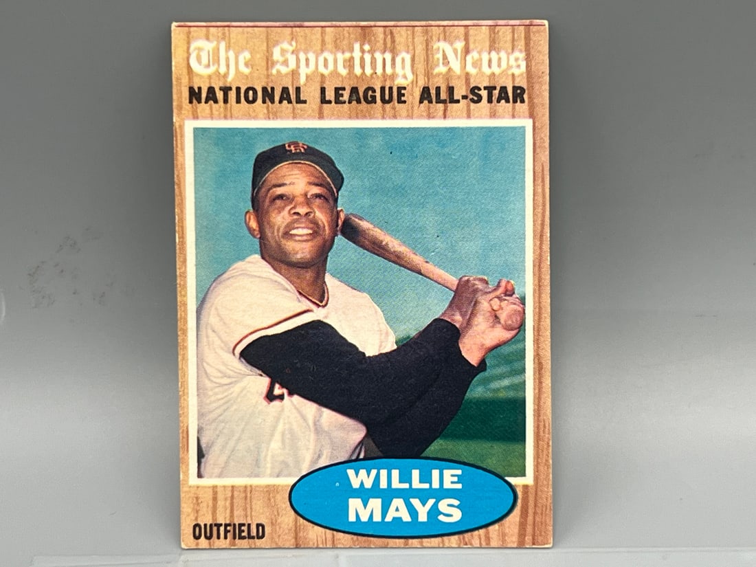 1962 Topps Willie Mays All Star #395 (1 of 2)