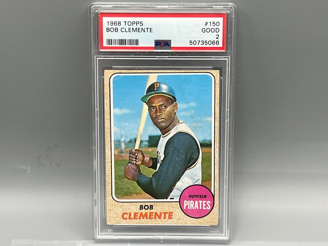 1968 Topps Roberto Clemente #150 PSA Good 2 (1 of 2)