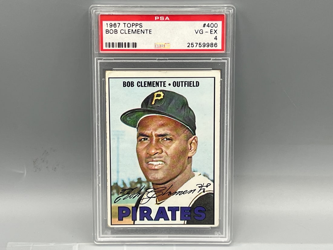 1967 Topps Roberto Clemente #400 PSA VG-EX 4 (1 of 2)