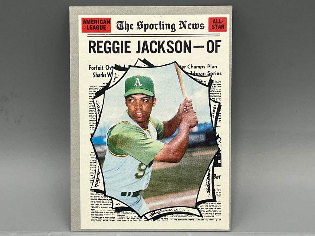 1970 Topps Reggie Jackson All Star 2nd Year Card #459 (1 of 2)