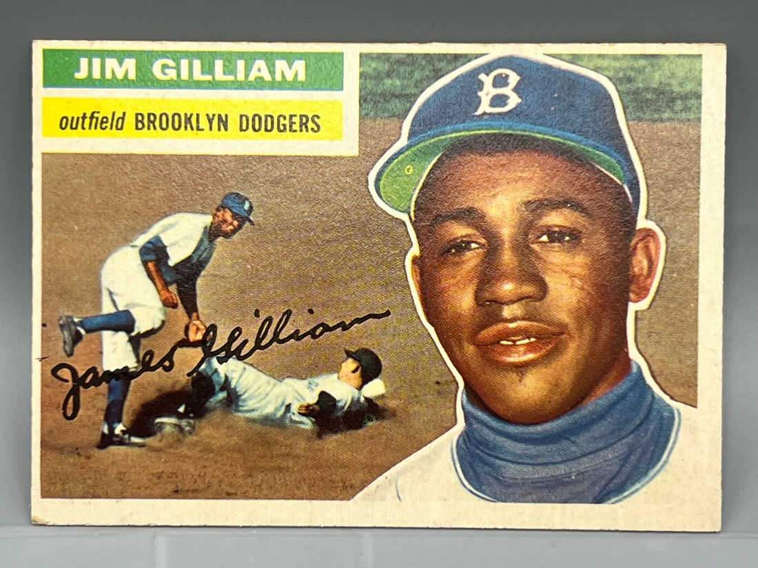 1956 Topps Jim Gilliam #280: 1956 Topps Jim Gilliam #280