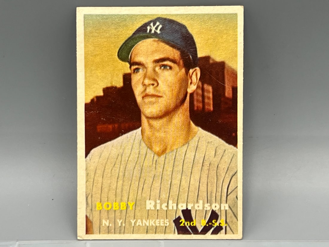 1957 Topps Bobby Richardson RC #286 (1 of 2)