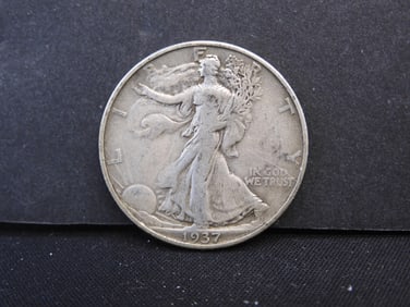 1937-D Walking Liberty Half Dollar