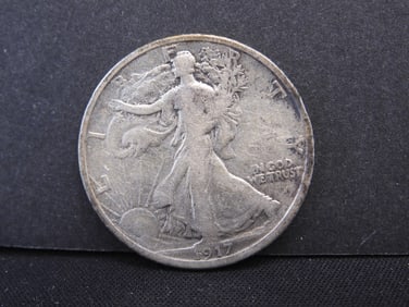 1917-P Walking Liberty Half Dollar