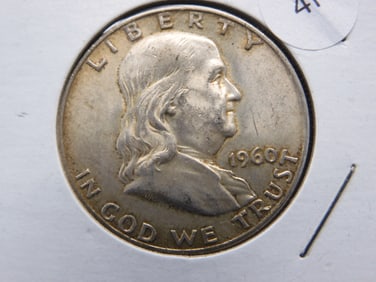 1960-D Franklin Half Dollar