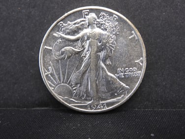 1941-S Walking Liberty Half Dollar