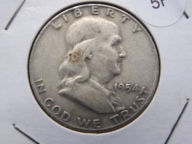 1954-D Franklin Half Dollar