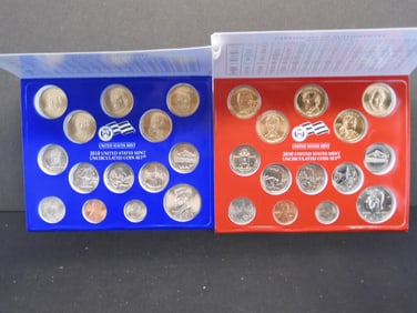 2010-P+D U.S. Mint Uncirculated Set- 28 Coins