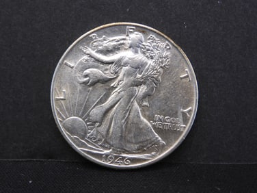 1946-S Walking Liberty Half Dollar