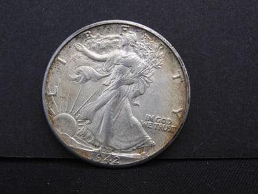 1942 Walking Liberty Half Dollar