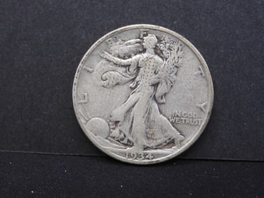 1934-D Walking Liberty Half Dollar