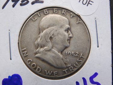 1952 Franklin Half Dollar