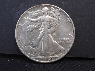 1940-P Walking Liberty Half Dollar