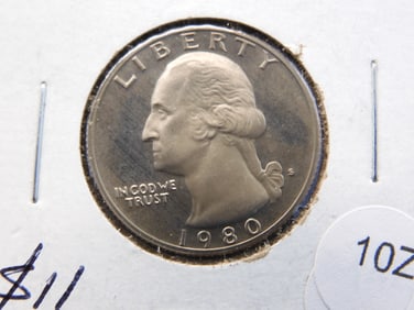 1980-S Proof Washington Quarter