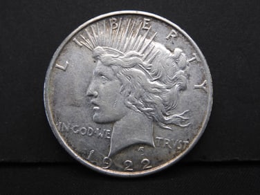 1922-D Silver Peace Dollar
