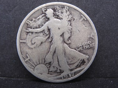1917 Walking Liberty Half Dollar