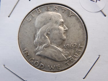 1962-D Franklin Half Dollar