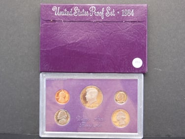 1984 S US Mint Proof Set. OGP