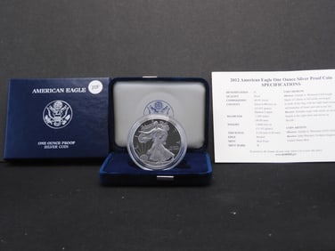 2012-W Proof American Silver Eagle