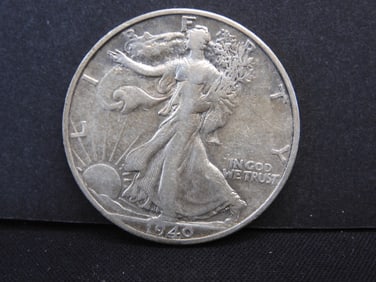 1940-S Walking Liberty Half Dollar