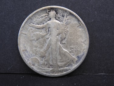 1918-S Walking Liberty Half Dollar