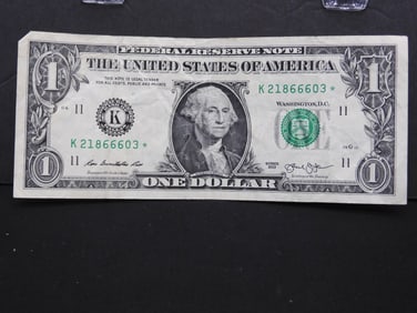 2013 Federal Reserve "Star" Bank Note