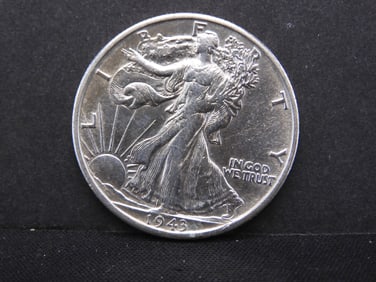 1943-S Walking Liberty Half Dollar