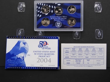 2004-S Mint Clad Proof State Quarters