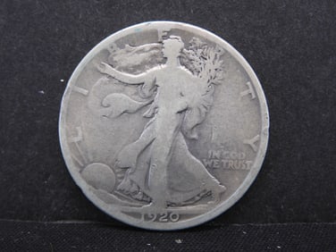 1920-D Walking Liberty Half Dollar