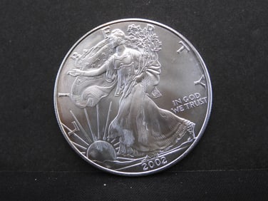 2002 American Silver Eagle
