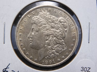 1891-O Morgan Dollar