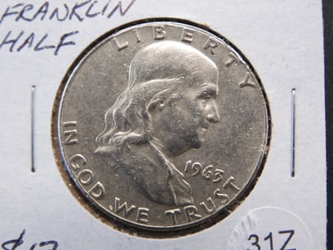 1963-D Franklin Half Dollar, High Grade