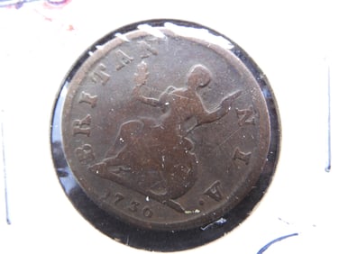 1730 Great Britain Britannia Coin